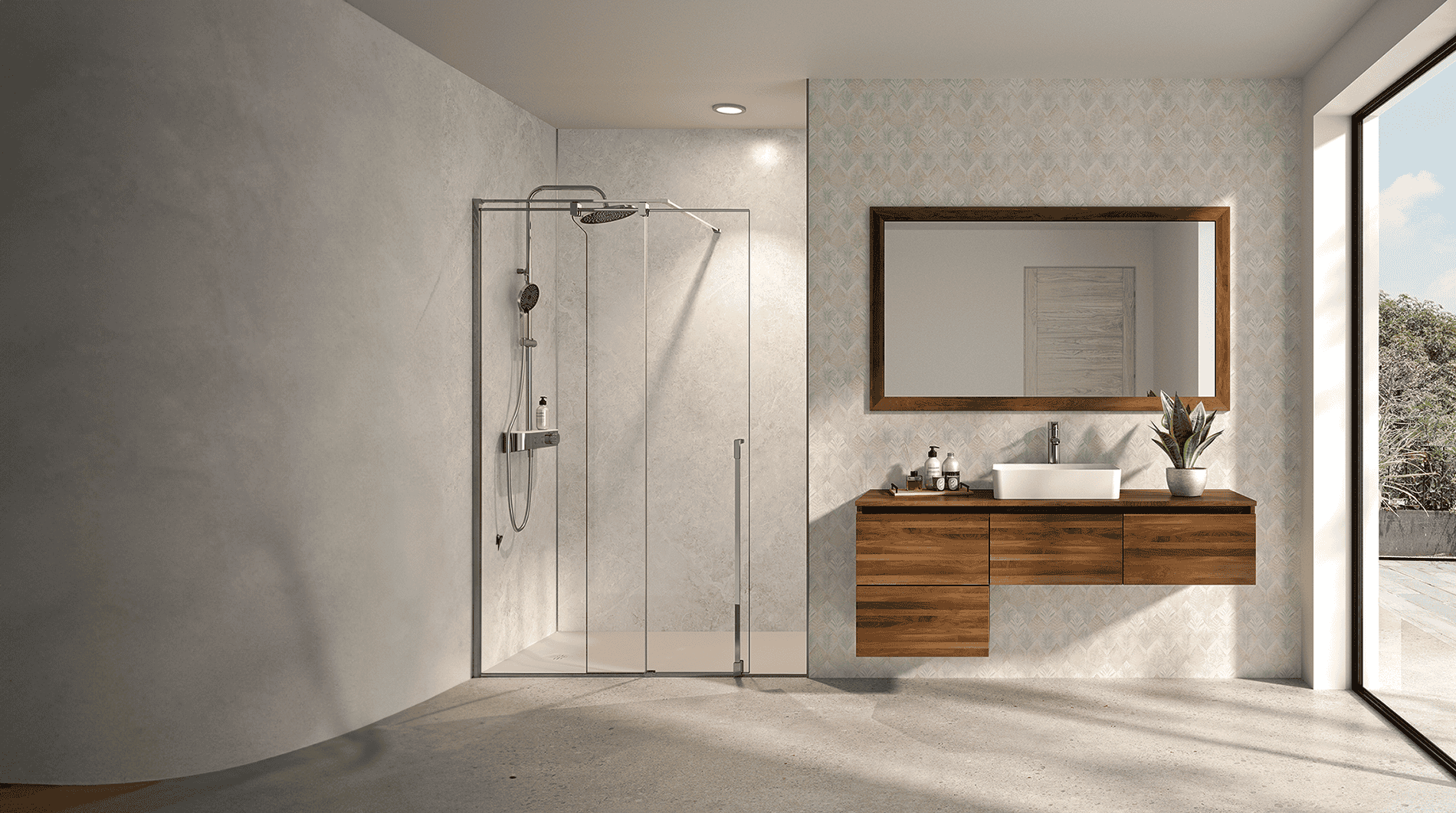 Votre nouvel espace douche en 24h